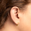 Thumbnail Image 1 of PDPAOLA™ at Zales Multi-Color Cubic Zirconia Hoop Earrings in Sterling Silver with 18K Gold Plate