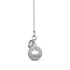Thumbnail Image 2 of Enchanted Disney Villains Maleficent 1/10 CT. T.W. Black and White Diamond and Pear-Shaped Black Druzy Pendant in Sterling Silver