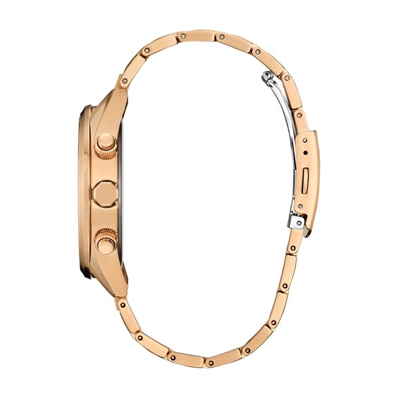 Men's Citizen Limited Edition 100 Pieces Radio Control At8262 Watch in Rose-Tone Stainless Steel (Model: At8262-55L)