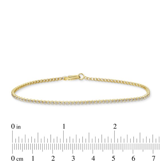 1 CT. T.w. Certified Lab-Grown Diamond Tennis Bracelet in 14K Gold (F/Si2)