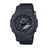 Thumbnail Image 1 of Men's Casio G-SHOCK Analog/Digital Display Watch with Black CORDURA® Nylon Band (Model  GA2100BCE-1A)