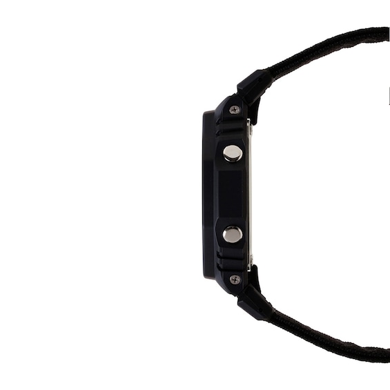 Men's Casio G-Shock Analog/Digital Display Watch with Black CorduraÂ® Nylon Band (Model Ga2100Bce-1A)
