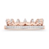 Thumbnail Image 6 of Enchanted Disney 1/5 CT. T.W. Diamond Castle Ring Set in 10K Rose Gold