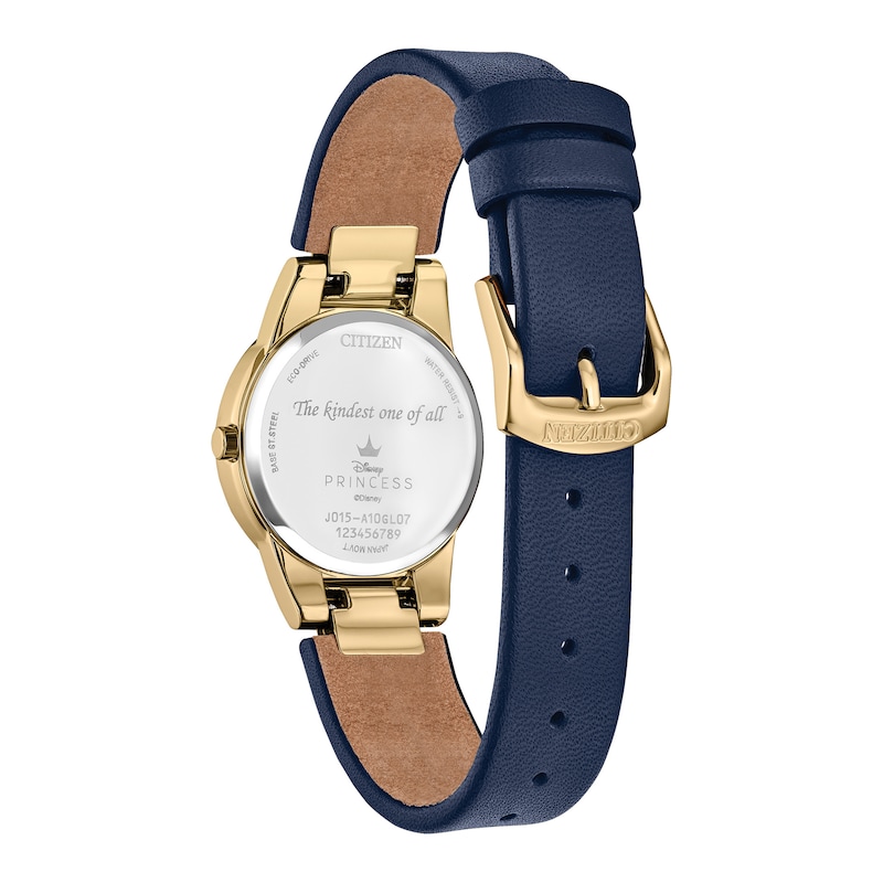 Main Image 5 of Ladies' Citizen Eco-Drive® Disney® Snow White Flora Watch with Beige Dial and Pin Box Set (Model: GA1079-41W)