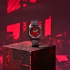 Thumbnail Image 6 of Men's Citizen Eco-Drive® ©MARVEL Spider-Man Watch with Black Logo Dial and Black Leather Strap (Model: AW1685-00W)