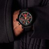 Thumbnail Image 5 of Men's Citizen Star Wars™ Eco-Drive® Chronograph Watch with Black Dial and Black Nylon Strap (Model: CA0766-02W)