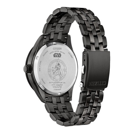 Men's Citizen Eco-DriveÂ® Star Warsâ¢ Darth Vader Watch with Black Dial (Model: Bm7255-61W)