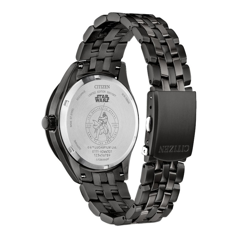 Main Image 5 of Men's Citizen Eco-Drive® Star Wars™ Darth Vader Watch with Black Dial (Model: BM7255-61W)