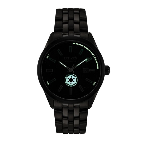 Men's Citizen Eco-DriveÂ® Star Warsâ¢ Darth Vader Watch with Black Dial (Model: Bm7255-61W)