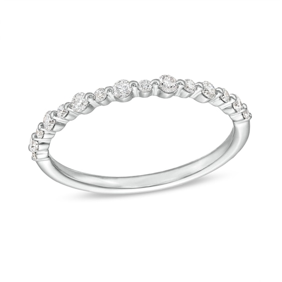 1/4 CT. T.w. Diamond Ring in 14K White Gold