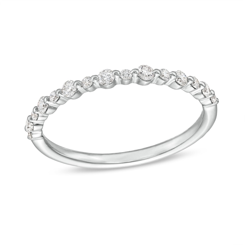 Main Image 1 of 1/4 CT. T.W. Diamond Ring in 14K White Gold