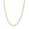 Thumbnail Image 1 of 2.5mm Silk Rope™ Chain Necklace in Semi-Solid 14K Gold - 20"