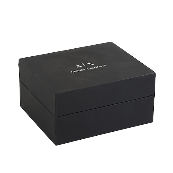 Men’s Armani Exchange Chronograph Watch with Black Dial (Model: Ax2164)