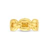 Thumbnail Image 4 of Sculpted Chain Link Ring in Hollow 14K Gold