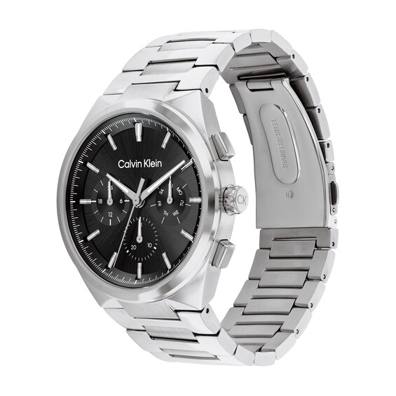 Men’s Calvin Klein Multifunction Chrono Watch with Brown Dial (Model: 25200459)