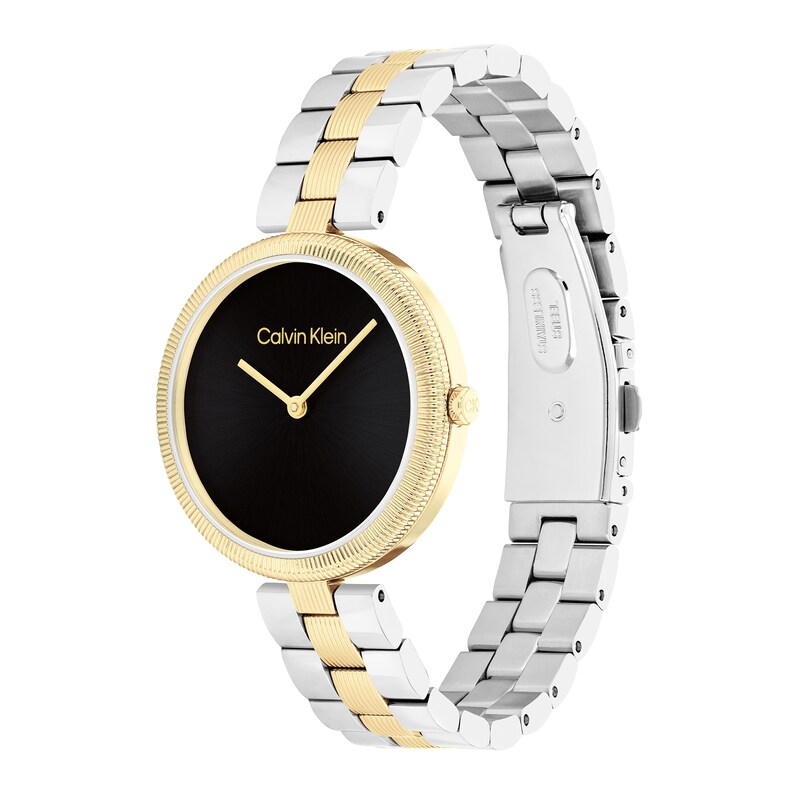 Main Image 2 of Ladies’ Calvin Klein Minimal Watch with Black Dial (Model: 25100012)