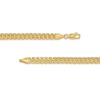 Thumbnail Image 2 of 4.5mm Cuban Curb Chain Bracelet in Hollow 10K Gold - 7.5”