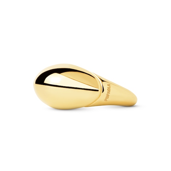 PDPAOLAâ¢ at Zales ICONS Polished Dome Ring Sterling Silver with 18K Gold Plate