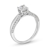 Thumbnail Image 3 of 1 CT. T.W. Diamond Pinched Shank Engagement Ring in 14K White Gold