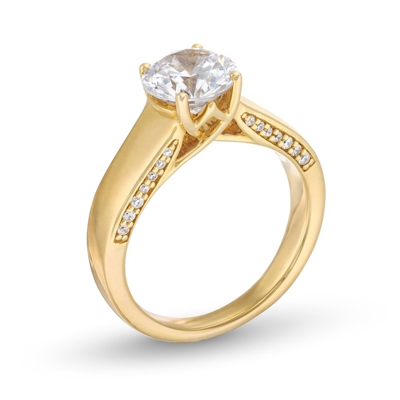 2 CT. T.w. Certified Lab-Grown Diamond Solitaire Engagement Ring in 14K Gold (F/Vs2)
