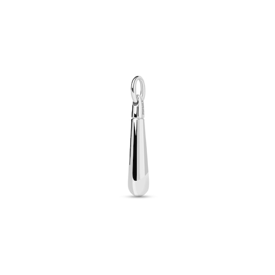 PDPAOLAâ¢ at Zales ICONS Teardrop Stackable Hoop Earring and Necklace Charm in Sterling Silver