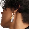 Thumbnail Image 1 of PDPAOLA™ at Zales Medium Teardrop Stackable Hoop Earring and Necklace Charm in Sterling Silver