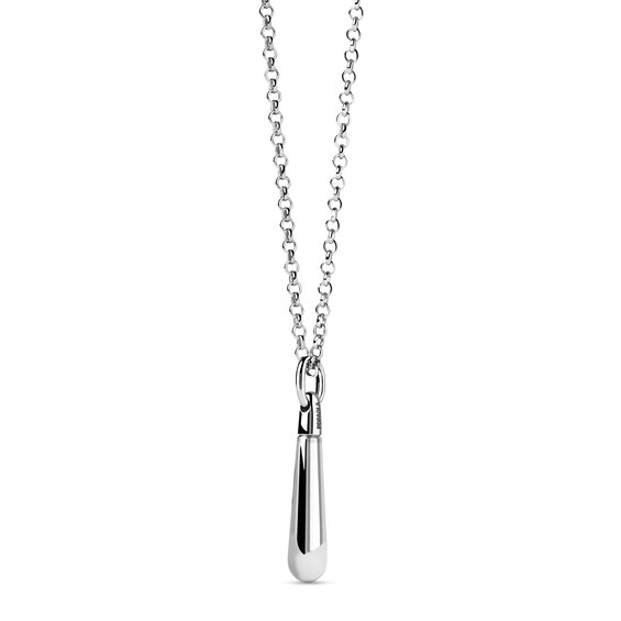 PDPAOLAâ¢ at Zales ICONS Teardrop Stackable Hoop Earring and Necklace Charm in Sterling Silver