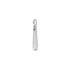 Thumbnail Image 1 of PDPAOLA™ at Zales ICONS Cubic Zirconia Medium Teardrop Stackable Hoop Earring and Necklace Charm in Sterling Silver