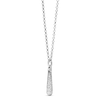 Thumbnail Image 4 of PDPAOLA™ at Zales ICONS Cubic Zirconia Medium Teardrop Stackable Hoop Earring and Necklace Charm in Sterling Silver