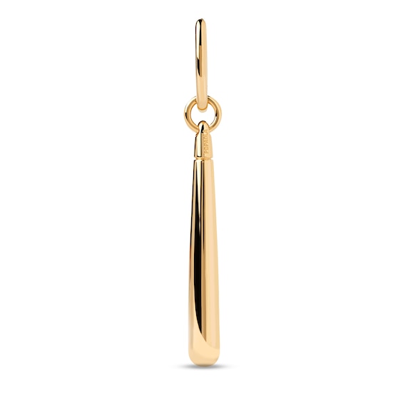 PDPAOLAâ¢ at Zales ICONS Large Teardrop Dangle Single Hoop Earring in Sterling Silver with 18K Gold Plate