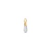 Thumbnail Image 1 of PDPAOLA™ at Zales ICONS Cubic Zirconia Small Drop Hoop Earring and Necklace Charm in Sterling Silver with Gold Plate