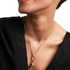 Thumbnail Image 3 of PDPAOLA™ at Zales ICONS Cubic Zirconia Small Drop Hoop Earring and Necklace Charm in Sterling Silver with Gold Plate
