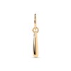 Thumbnail Image 1 of PDPAOLA™ at Zales ICONS Medium Teardrop Dangle Single Hoop Earring in Sterling Silver with 18K Gold Plate