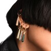 Thumbnail Image 3 of PDPAOLA™ at Zales ICONS Medium Teardrop Dangle Single Hoop Earring in Sterling Silver with 18K Gold Plate
