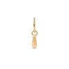 Thumbnail Image 1 of PDPAOLA™ at Zales ICONS Aventurine Small Teardrop Dangle Single Hoop Earring in Sterling Silver with 18K Gold Plate