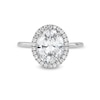 Thumbnail Image 4 of 2-5/8 CT. T.W. Oval Certified Lab-Grown Diamond Frame Engagement Ring in 14K White Gold (F/VS2)
