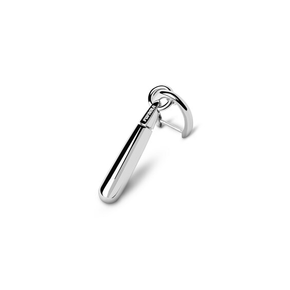 PDPAOLAâ¢ at Zales ICONS Medium Teardrop Dangle Single Hoop Earring in Sterling Silver