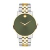 Thumbnail Image 1 of Men’s Movado Museum Classic Watch with Green Dial (Model: 0607849)