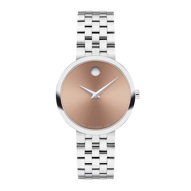 Main Image 1 of Ladies’ Movado Museum Classic Watch with Pink Dial (Model: 0607941)