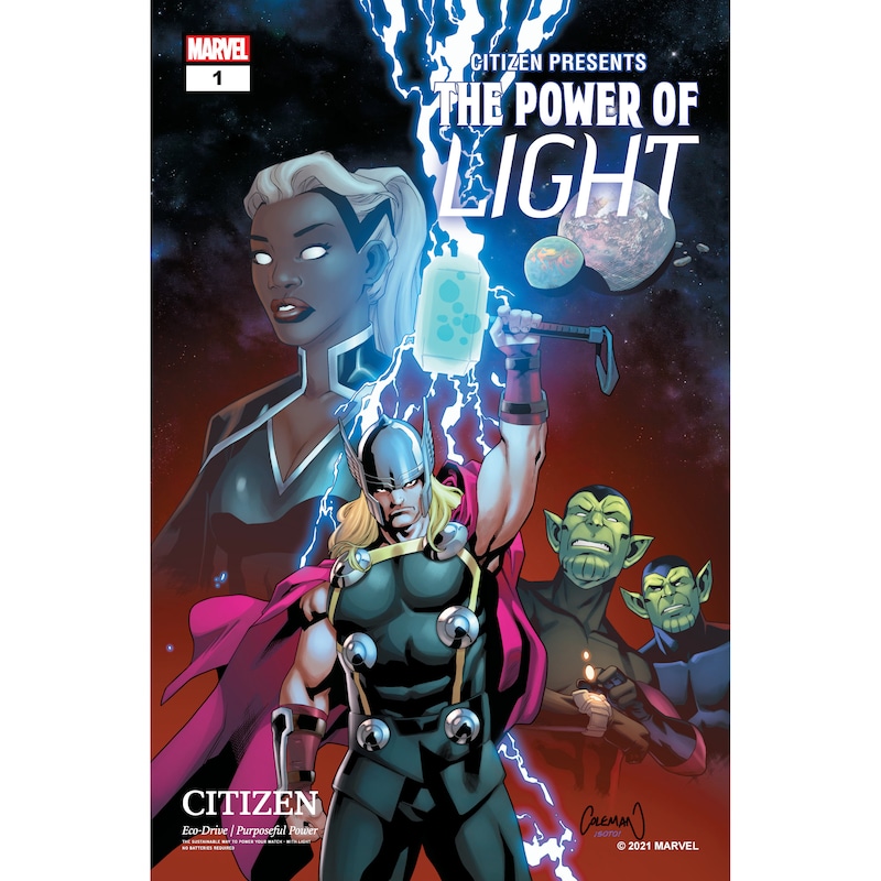 Main Image 1 of ©Marvel The Power of Light #1 Thor and Storm Comic Book