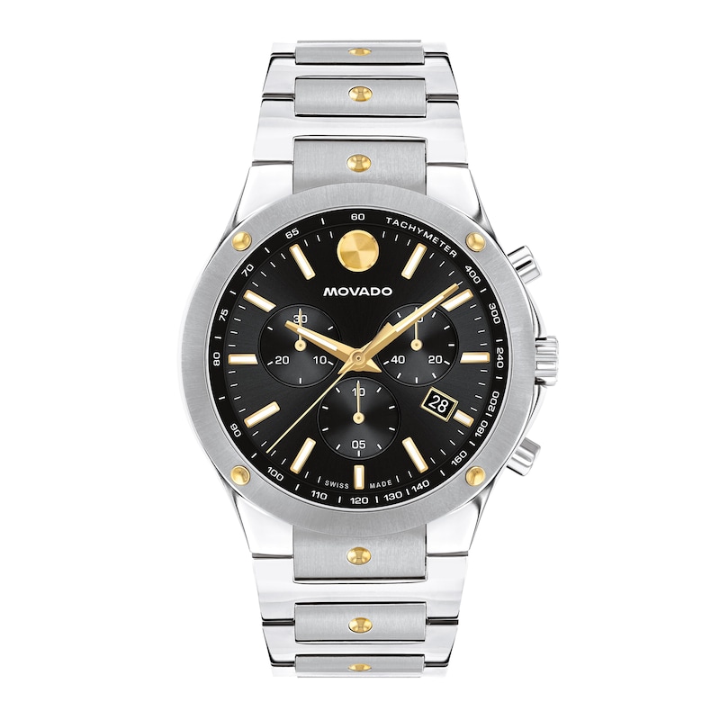 Main Image 1 of Men’s Movado SE Chronograph Watch with Black Dial (Model: 0607972)