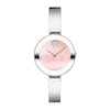 Thumbnail Image 1 of Ladies’ Movado Bold® Bangle Watch with Pink Mother-of-Pearl Dial (Model: 3601178)