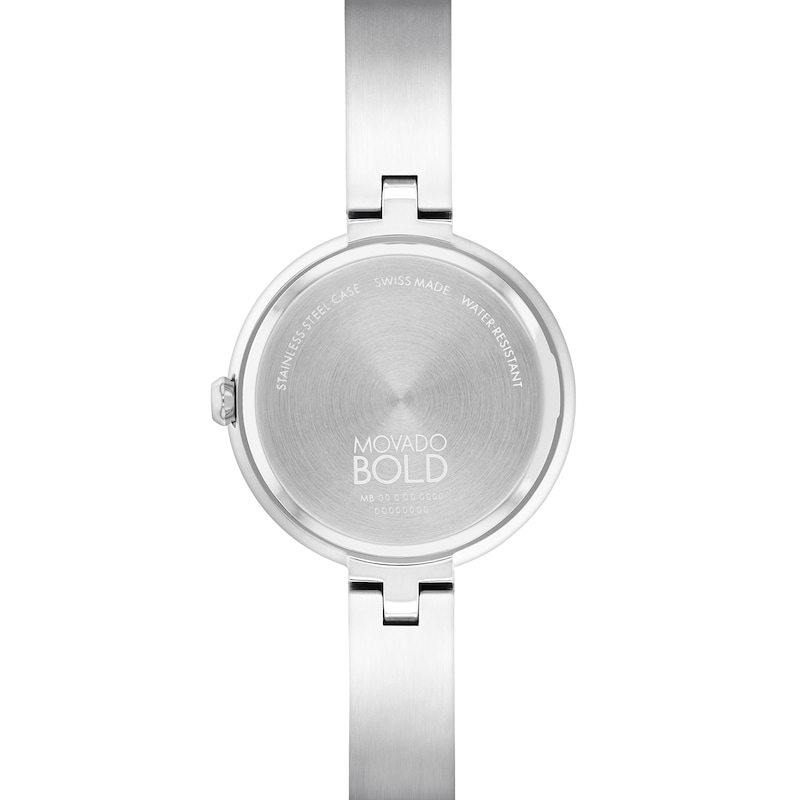 Main Image 3 of Ladies’ Movado Bold® Bangle Watch with Pink Mother-of-Pearl Dial (Model: 3601178)