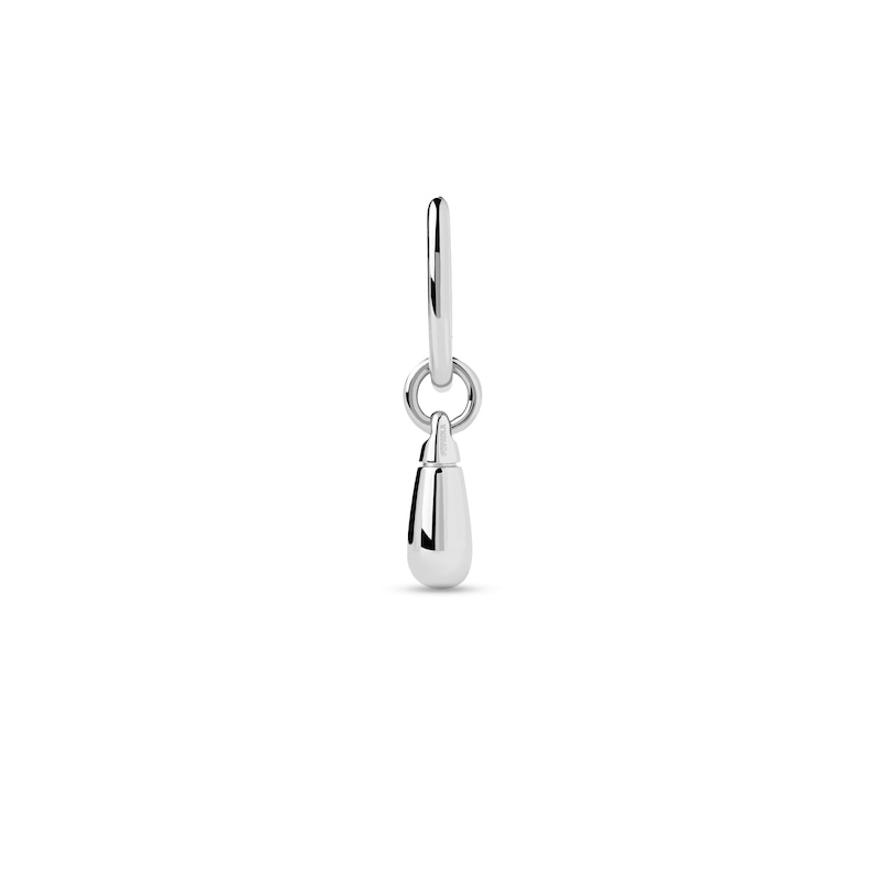 Main Image 1 of PDPAOLA™ at Zales ICONS Small Teardrop Dangle Single Hoop Earring in Sterling Silver