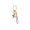 Thumbnail Image 3 of PDPAOLA™ at Zales ICONS Small Teardrop Stackable Hoop Earring and Necklace Charm in Sterling Silver