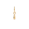 Thumbnail Image 1 of PDPAOLA™ at Zales ICONS Small Teardrop Dangle Single Hoop Earring in Sterling Silver with 18K Gold Plate