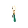 Thumbnail Image 4 of PDPAOLA™ at Zales ICONS Aventurine Medium Teardrop Hoop Earring and Necklace Charm in Sterling Silver with Gold Plate