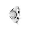 Thumbnail Image 6 of PDPAOLA™ at Zales ICONS Cubic Zirconia Round Moon-Top Ring in Sterling Silver