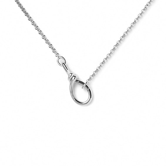 PDPAOLAâ¢ at Zales ICONS Stackable Clasp Rolo Chain Necklace in Solid Sterling Silver - 17"