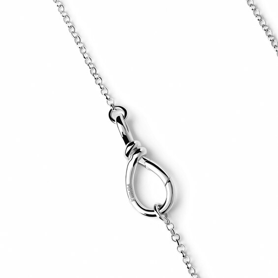 PDPAOLAâ¢ at Zales ICONS Stackable Clasp Rolo Chain Necklace in Solid Sterling Silver - 17"